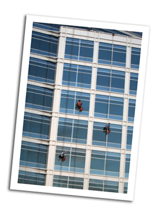 Abseiling Team at Work
